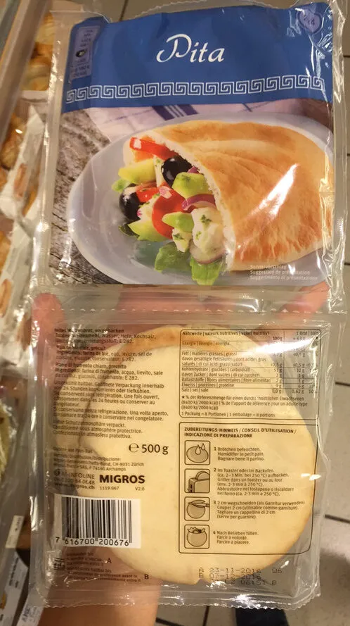 Pain Pita précuit