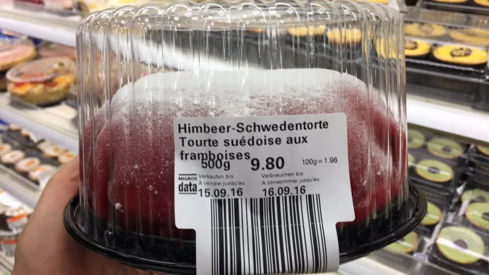 Tourte Suédoise aux Framboises