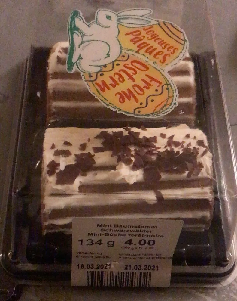 Mini buche foret noire