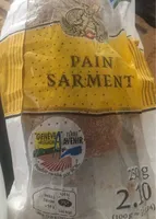 Pain sarment