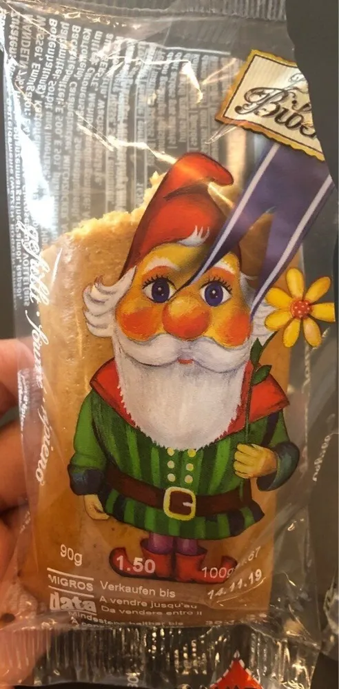 Pain d'épice fourré aux amandes