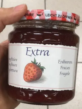 Confiture Fraises extra