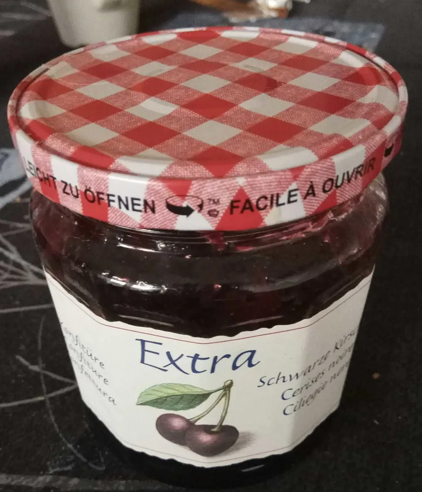 Confiture cerises noird