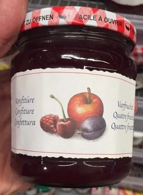 Confiture, Quatre fruits