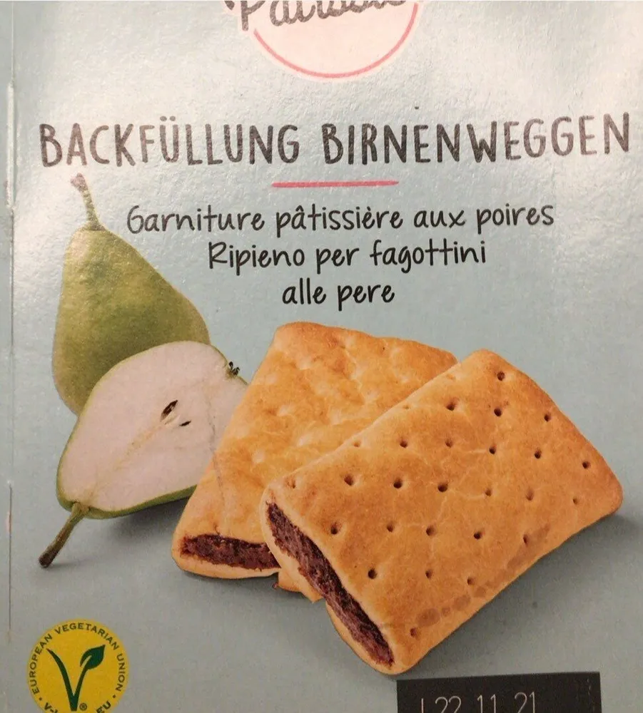 Backfüllung Birnweggen