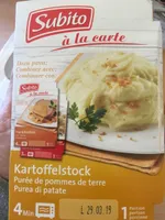 Puree pomme de terre