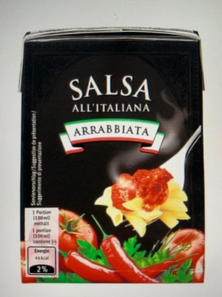 ARRABBIATA SALSA ALL'ITALIANA