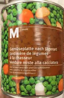 Jardinière de légumes à la chasseur