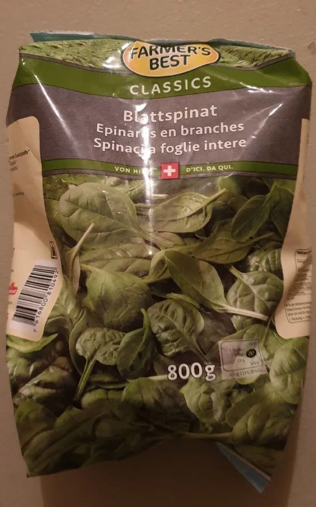 Blattspinat
