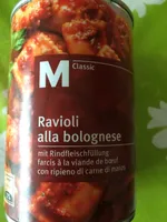 Ravioli à la bolognaise
