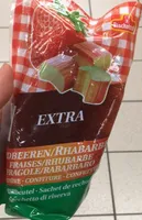 Extra Fraises/Rhubarbe confiture