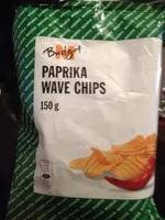Paprika wave chips