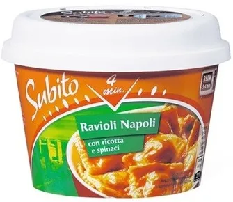 Ravioli Napoli ricotta et épinards