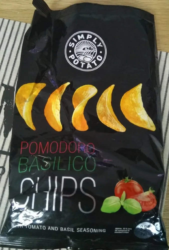 Pomodoro basilico chips