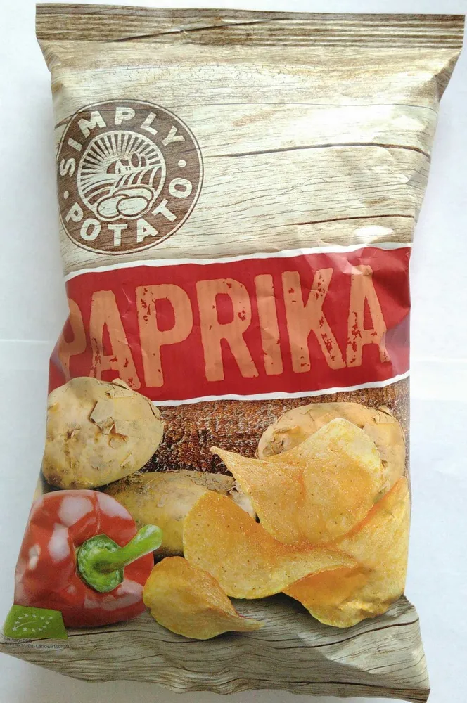 Kartoffelchips Paprika