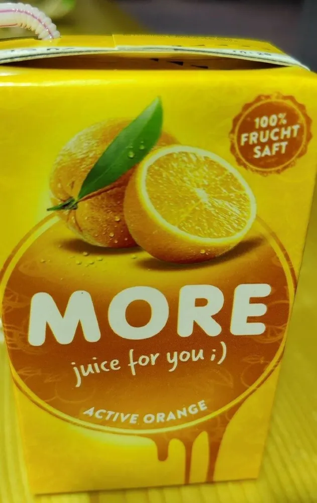 Jus d'orange, more juice for you