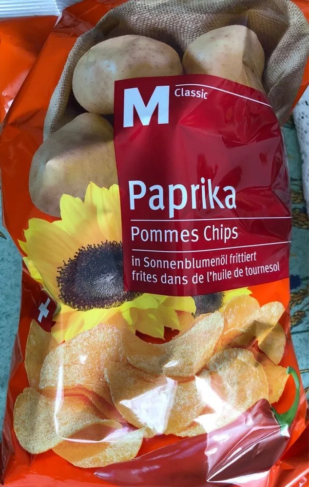 Migros Paprika Chips