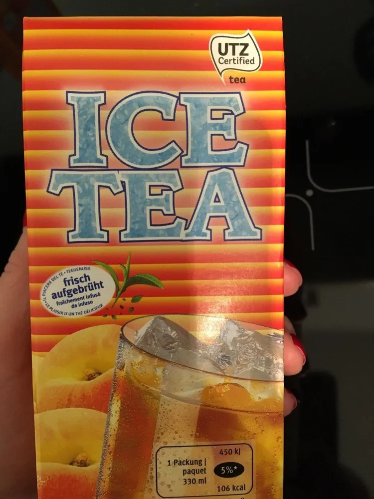 Ice tea Pfirsich