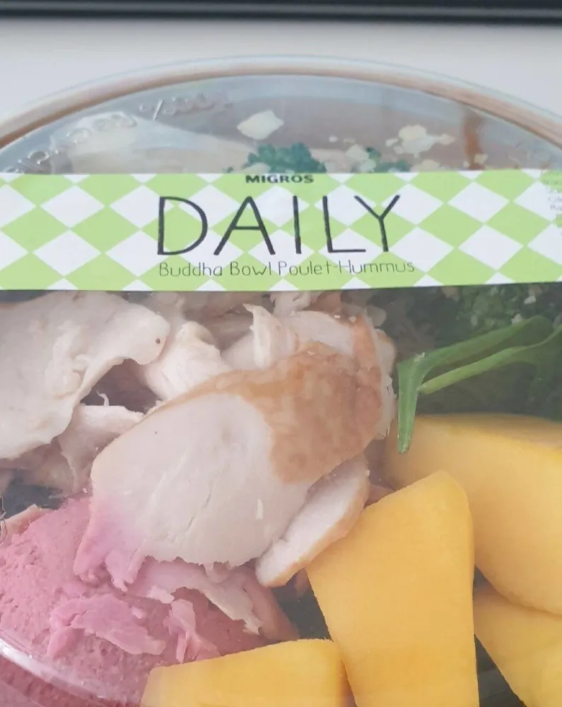 Buddha Bowl Poulet Hummus