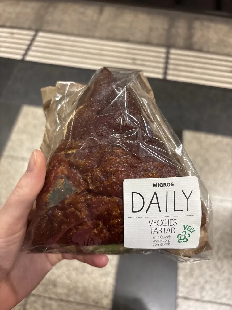 Laugen Gemüse Sandwich