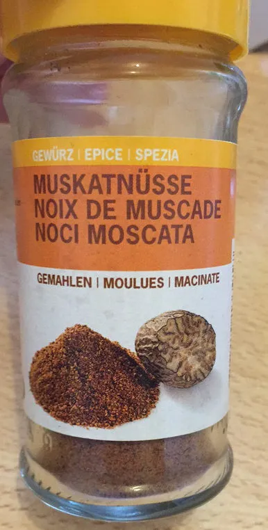 Noix de muscade moulues