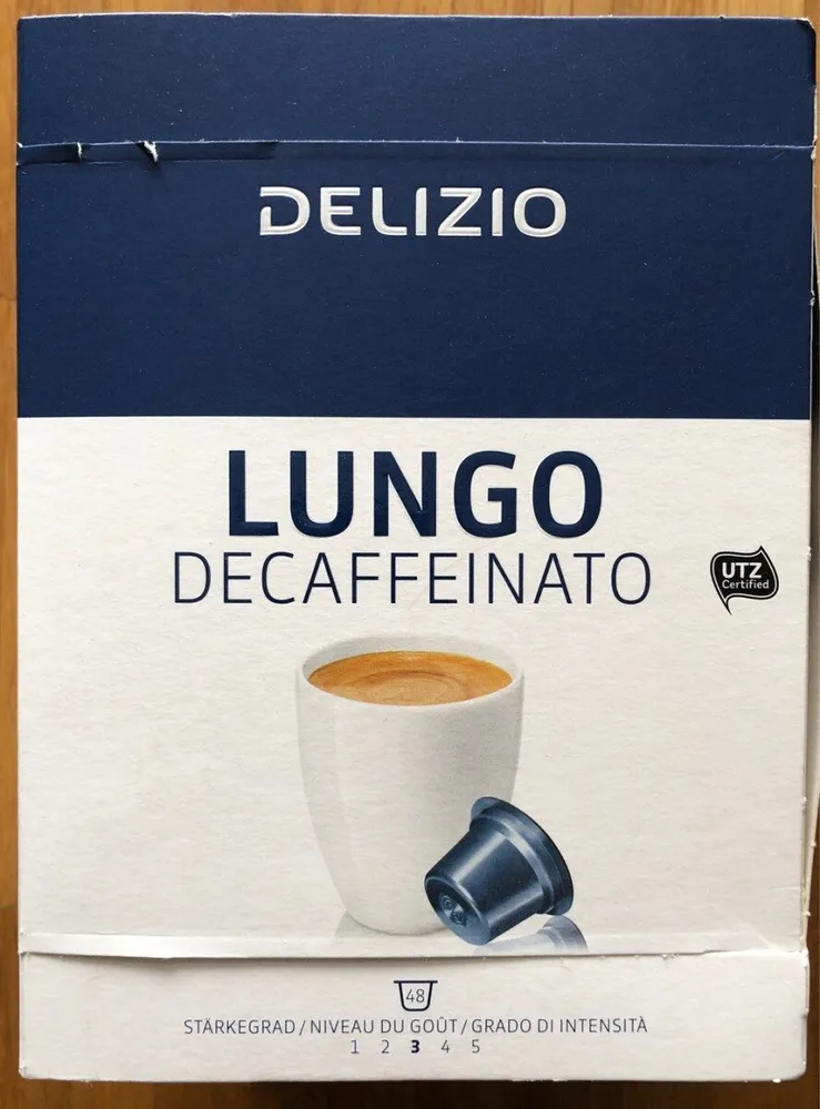DELIZIO Lungo Decaffeinato