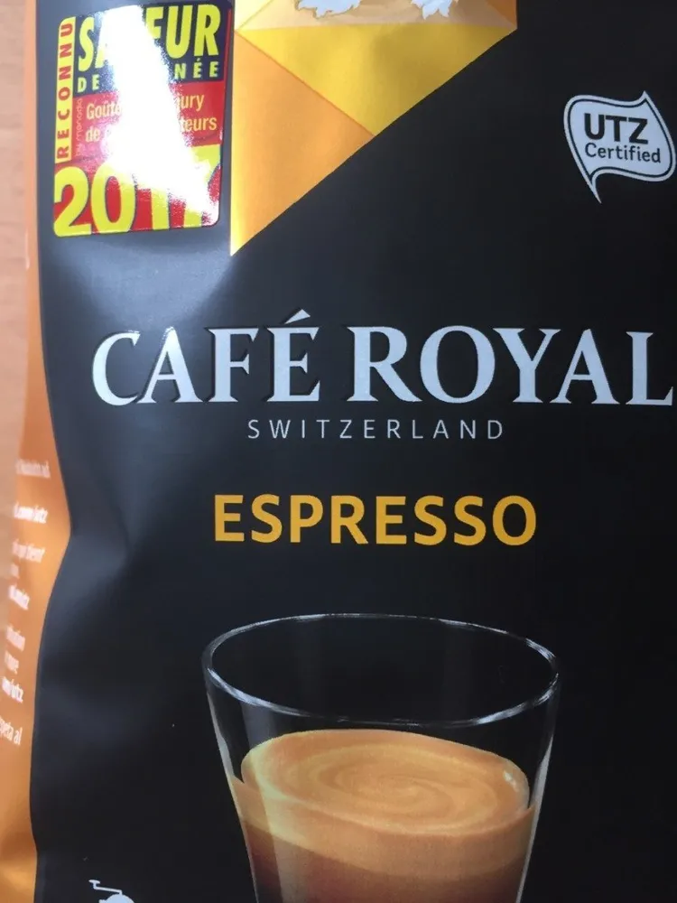 Café Royal Café moulu Espresso le paquet de 250 g
