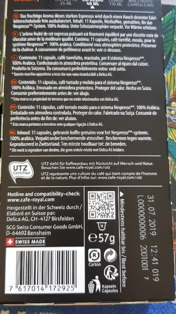 Espresso forte
