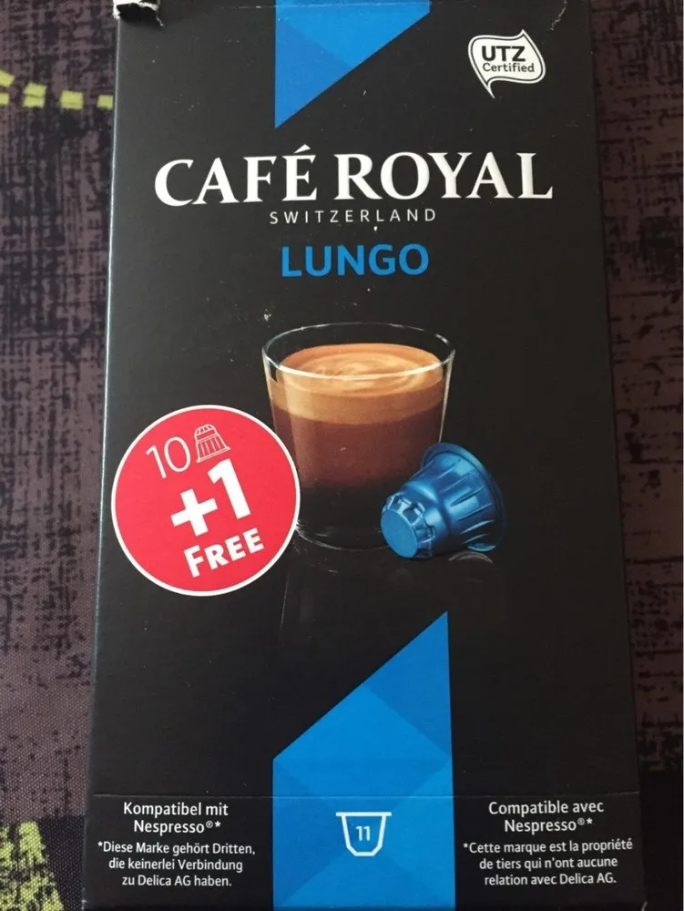 Capsules café lungo