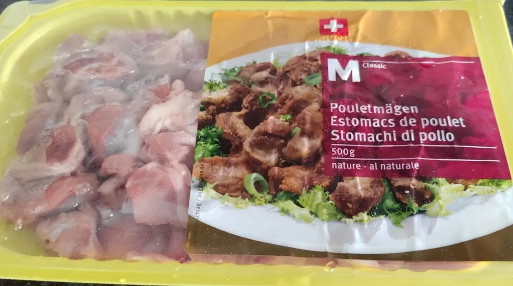 Estomacs de poulet