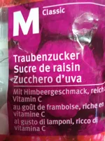 Sucre de raisin au goût de framboise