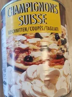 Champignons suisse coupés