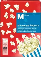 Préparation pour popcorns, salés
