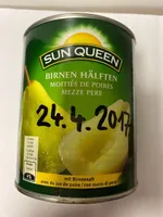 Birnen Hälften