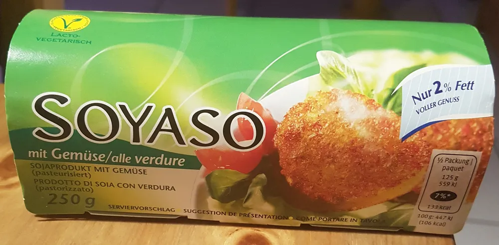 SOYASO aux légumes