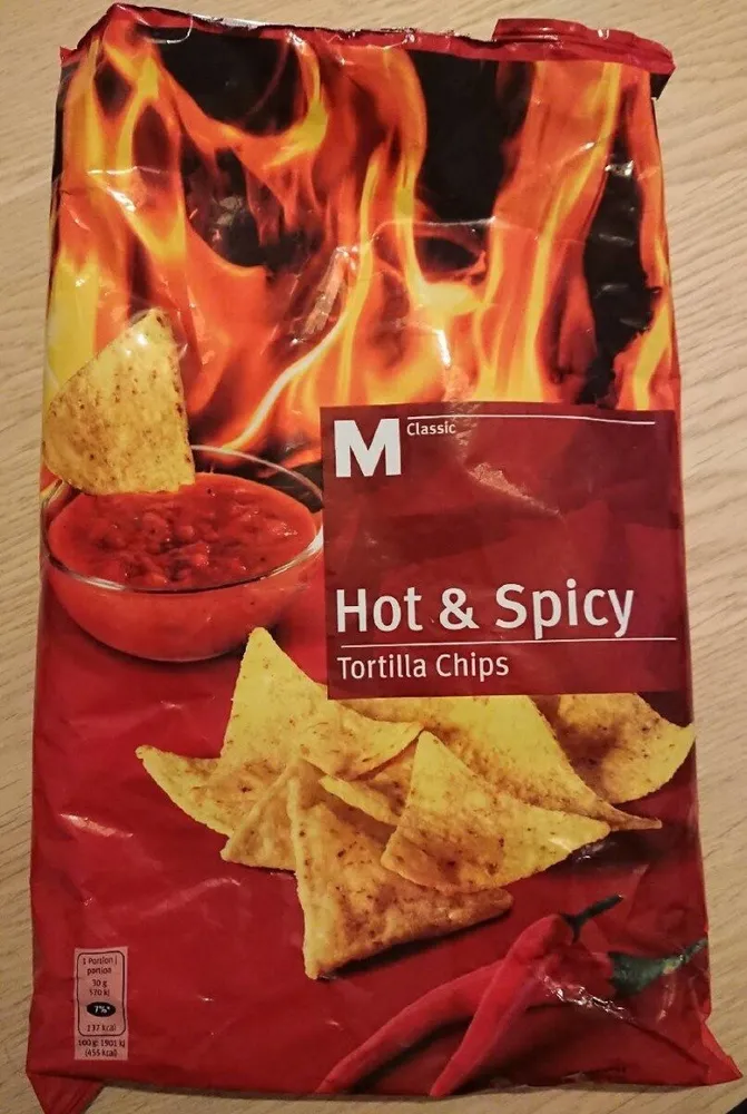 Hot & Spicy Tortilla Chips