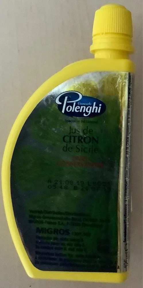 Jus de Citron de Sicile Lemondor®