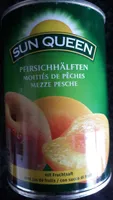 Pfirsich Hälften