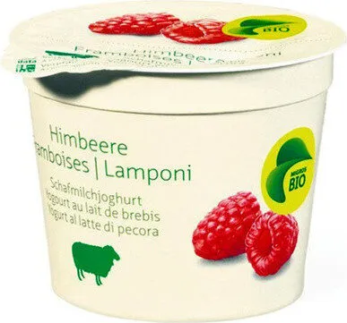 Yogourt au lait de brebis framboise BIO