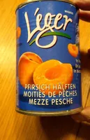 Moitiés de pêches Léger