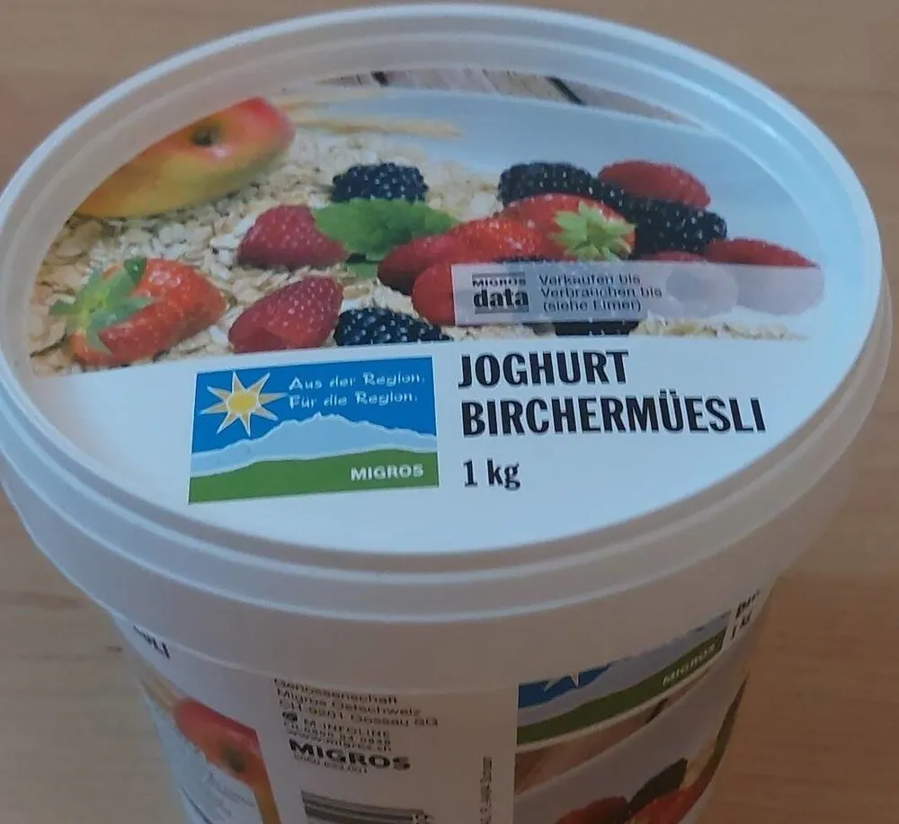 Joghurt Birchermüesli