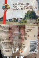 Saucisse à rôtir de veau