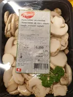 Champignons de Paris coupés