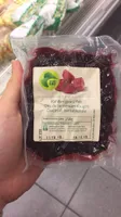Dés de betteraves rouges bio