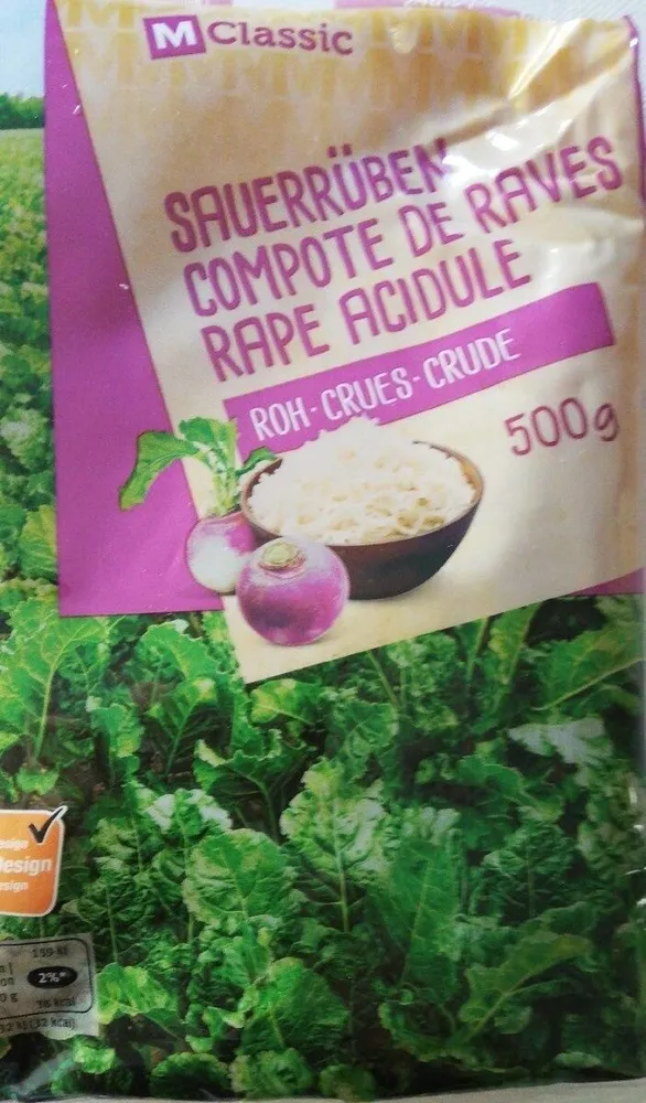 Compote de raves