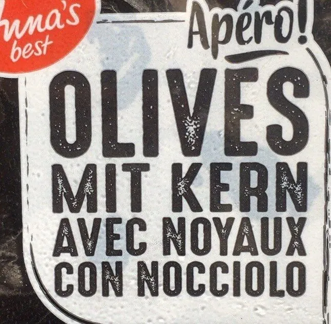 Olives avec noyaux