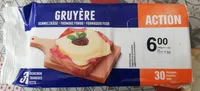 Gruyère fondu tranches