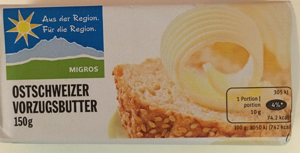 Ostschweizer Vorzugsbutter