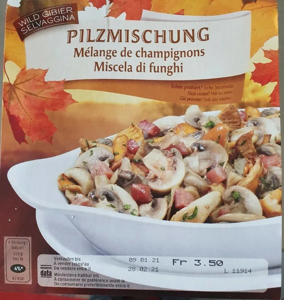 Mélange de champignons