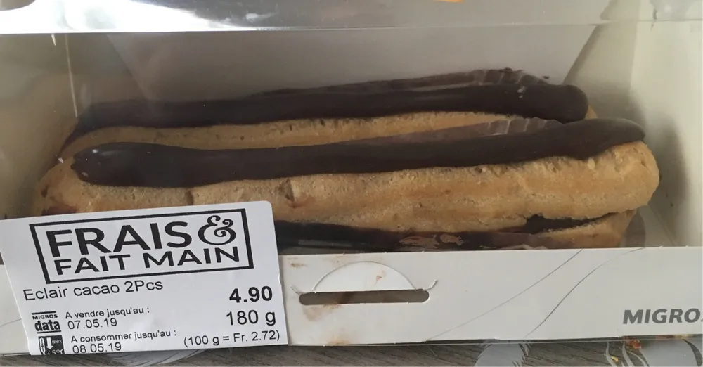 Eclair cacao
